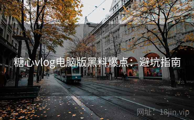 糖心vlog电脑版黑料爆点:避坑指南 糖心vlog电脑版黑料爆点:避坑指南